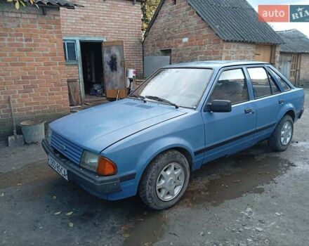 Синій Форд Ескорт, об'ємом двигуна 1.6 л та пробігом 110 тис. км за 850 $, фото 1 на Automoto.ua