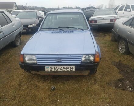 Синий Форд Эскорт, объемом двигателя 0 л и пробегом 590 тыс. км за 220 $, фото 1 на Automoto.ua