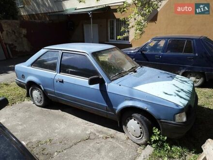 Форд Эскорт 1987 в Ровно на Automoto.ua Синий Форд Эскорт, объемом двигателя 1.3 л и пробегом 300 тыс. км за 300 $, фото 1 на Automoto.ua