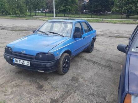Форд Ескорт 1988 у Павлограде на Automoto.ua Синій Форд Ескорт, об'ємом двигуна 1.3 л та пробігом 115 тис. км за 500 $, фото 1 на Automoto.ua
