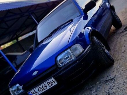 Форд Ескорт 1989 у Дніпро (Дніпропетровську) на Automoto.ua Синій Форд Ескорт, об'ємом двигуна 1.6 л та пробігом 120 тис. км за 950 $, фото 1 на Automoto.ua