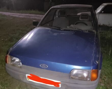 Синий Форд Эскорт, объемом двигателя 1.3 л и пробегом 260 тыс. км за 2000 $, фото 1 на Automoto.ua