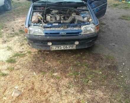 Синий Форд Эскорт, объемом двигателя 1 л и пробегом 1 тыс. км за 500 $, фото 1 на Automoto.ua