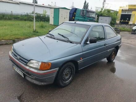Форд Эскорт 1991 в Стрые на Automoto.ua Синий Форд Эскорт, объемом двигателя 1.6 л и пробегом 80 тыс. км за 650 $, фото 1 на Automoto.ua