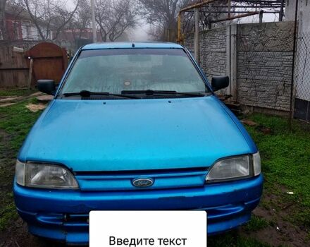 Синий Форд Эскорт, объемом двигателя 1.4 л и пробегом 0 тыс. км за 1000 $, фото 1 на Automoto.ua