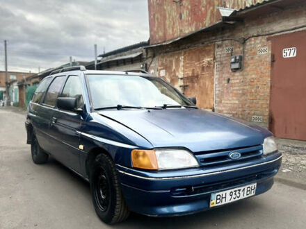 Форд Эскорт 1991 в Виннице на Automoto.ua Синий Форд Эскорт, объемом двигателя 1.6 л и пробегом 220 тыс. км за 1099 $, фото 1 на Automoto.ua
