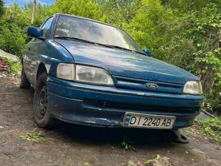 Форд Ескорт 1991 у Києві на Automoto.ua Синій Форд Ескорт, об'ємом двигуна 1.4 л та пробігом 303 тис. км за 904 $, фото 1 на Automoto.ua