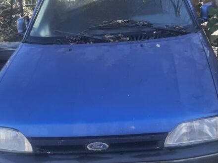 Синий Форд Эскорт, объемом двигателя 1.4 л и пробегом 2 тыс. км за 285 $, фото 1 на Automoto.ua