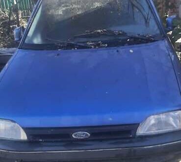 Синий Форд Эскорт, объемом двигателя 1.4 л и пробегом 300 тыс. км за 283 $, фото 1 на Automoto.ua
