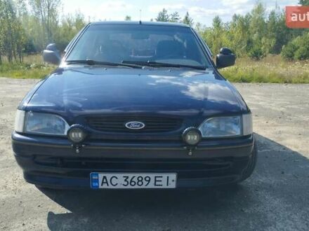 Форд Эскорт 1993 в Ковель на Automoto.ua Синий Форд Эскорт, объемом двигателя 1.6 л и пробегом 320 тыс. км за 2400 $, фото 1 на Automoto.ua