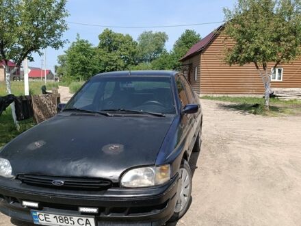 Синій Форд Ескорт, об'ємом двигуна 1.4 л та пробігом 80 тис. км за 1100 $, фото 1 на Automoto.ua