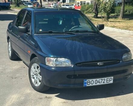 Синий Форд Эскорт, объемом двигателя 1.4 л и пробегом 97 тыс. км за 2001 $, фото 1 на Automoto.ua