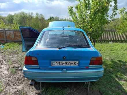 Форд Ескорт 1996 у Христиновке на Automoto.ua Синій Форд Ескорт, об'ємом двигуна 1.6 л та пробігом 1000 тис. км за 725 $, фото 1 на Automoto.ua