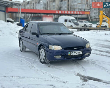Синий Форд Эскорт, объемом двигателя 1.6 л и пробегом 80 тыс. км за 999 $, фото 1 на Automoto.ua