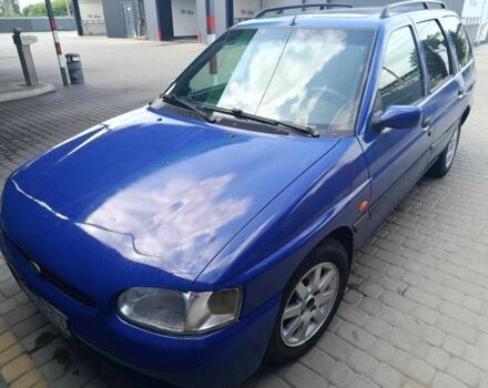 Синий Форд Эскорт, объемом двигателя 1.4 л и пробегом 41 тыс. км за 1600 $, фото 1 на Automoto.ua