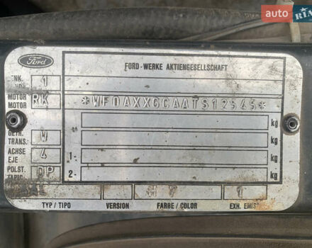 Зеленый Форд Эскорт, объемом двигателя 1.8 л и пробегом 216 тыс. км за 1900 $, фото 10 на Automoto.ua