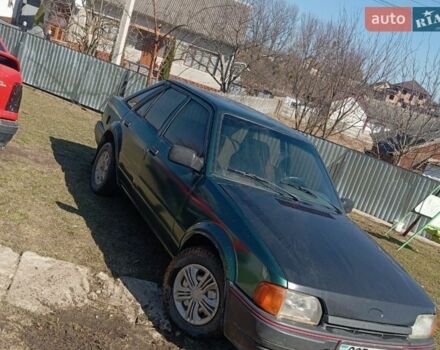 Зелений Форд Ескорт, об'ємом двигуна 1.3 л та пробігом 100 тис. км за 700 $, фото 1 на Automoto.ua