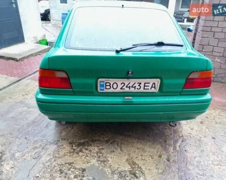 Зеленый Форд Эскорт, объемом двигателя 1.3 л и пробегом 300 тыс. км за 800 $, фото 1 на Automoto.ua