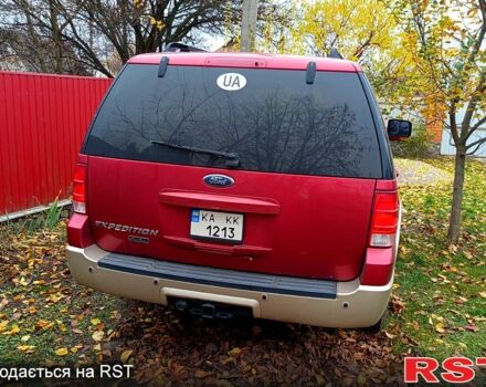 Красный Форд Экспедиция, объемом двигателя 5.4 л и пробегом 200 тыс. км за 6500 $, фото 1 на Automoto.ua