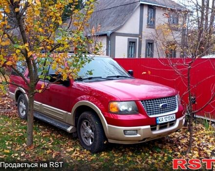 Красный Форд Экспедиция, объемом двигателя 5.4 л и пробегом 200 тыс. км за 6500 $, фото 1 на Automoto.ua