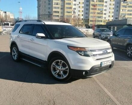 Белый Форд Эксплорер, объемом двигателя 3.5 л и пробегом 185 тыс. км за 16500 $, фото 1 на Automoto.ua