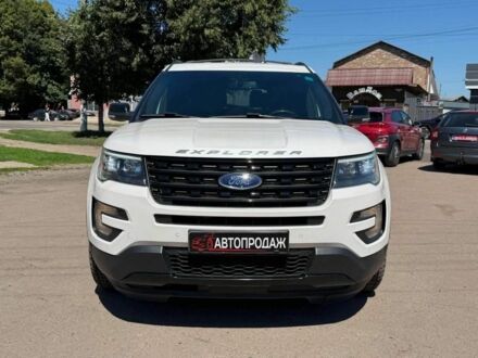 Білий Форд Експлорер, об'ємом двигуна 3 л та пробігом 123 тис. км за 17496 $, фото 1 на Automoto.ua
