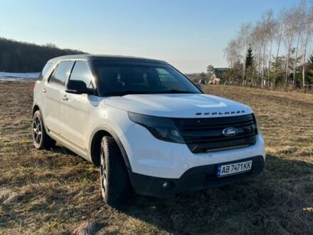 Білий Форд Експлорер, об'ємом двигуна 3.7 л та пробігом 222 тис. км за 17500 $, фото 1 на Automoto.ua