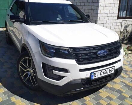 Белый Форд Эксплорер, объемом двигателя 3.5 л и пробегом 91 тыс. км за 21300 $, фото 1 на Automoto.ua