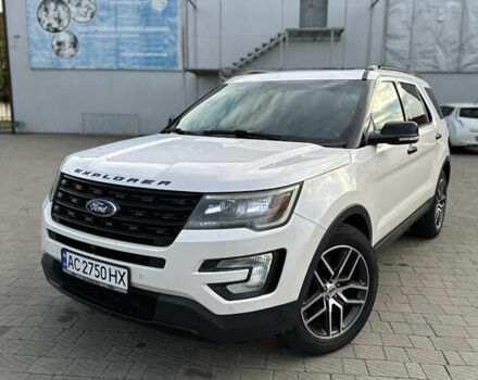 Форд Эксплорер 2016 в Владимир-Волынский на Automoto.ua Белый Форд Эксплорер, объемом двигателя 3.46 л и пробегом 139 тыс. км за 15500 $, фото 1 на Automoto.ua