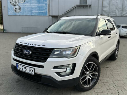 Білий Форд Експлорер, об'ємом двигуна 3.5 л та пробігом 139 тис. км за 17500 $, фото 1 на Automoto.ua