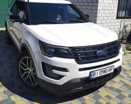 Белый Форд Эксплорер, объемом двигателя 3.5 л и пробегом 97 тыс. км за 21000 $, фото 1 на Automoto.ua