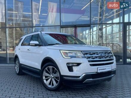 Форд Эксплорер 2018 в Одессе на Automoto.ua Белый Форд Эксплорер, объемом двигателя 3.5 л и пробегом 155 тыс. км за 24500 $, фото 1 на Automoto.ua