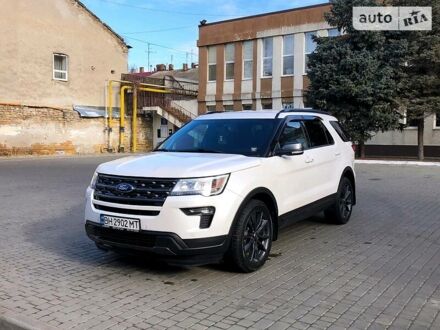 Форд Эксплорер 2018 в Одессе на Automoto.ua Белый Форд Эксплорер, объемом двигателя 2.3 л и пробегом 43 тыс. км за 23800 $, фото 1 на Automoto.ua