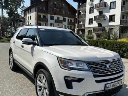 Форд Експлорер 2018 у Броварах на Automoto.ua Білий Форд Експлорер, об'ємом двигуна 2.3 л та пробігом 100 тис. км за 25000 $, фото 1 на Automoto.ua