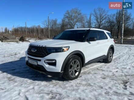 Белый Форд Эксплорер, объемом двигателя 2.26 л и пробегом 86 тыс. км за 28500 $, фото 1 на Automoto.ua