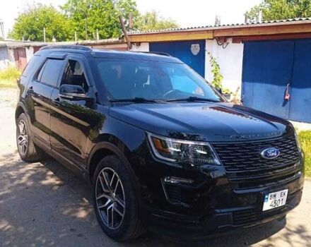 Черный Форд Эксплорер, объемом двигателя 3.5 л и пробегом 139 тыс. км за 23000 $, фото 1 на Automoto.ua