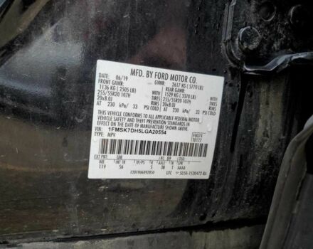 Чорний Форд Експлорер, об'ємом двигуна 0 л та пробігом 77 тис. км за 5500 $, фото 12 на Automoto.ua