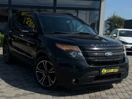 Черный Форд Эксплорер, объемом двигателя 3.5 л и пробегом 190 тыс. км за 14100 $, фото 1 на Automoto.ua