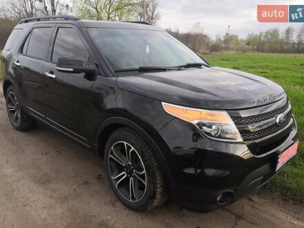 Черный Форд Эксплорер, объемом двигателя 3.5 л и пробегом 166 тыс. км за 19900 $, фото 1 на Automoto.ua