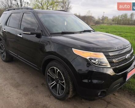 Черный Форд Эксплорер, объемом двигателя 3.5 л и пробегом 166 тыс. км за 19900 $, фото 1 на Automoto.ua