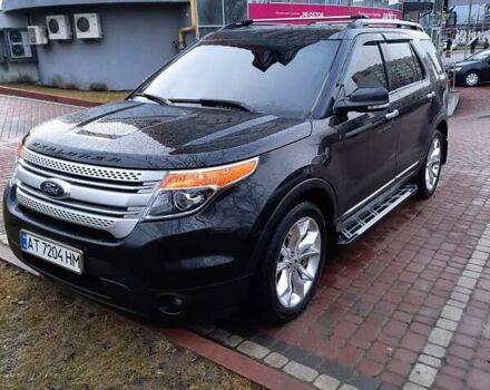 Черный Форд Эксплорер, объемом двигателя 3.5 л и пробегом 152 тыс. км за 16200 $, фото 1 на Automoto.ua