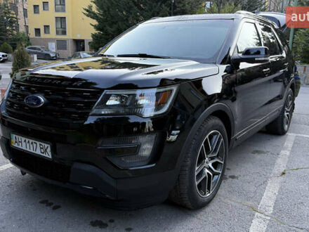 Черный Форд Эксплорер, объемом двигателя 3.5 л и пробегом 194 тыс. км за 17999 $, фото 1 на Automoto.ua