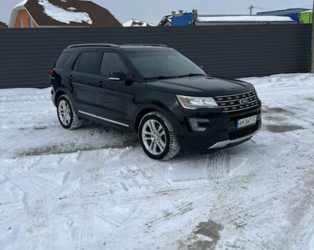 Черный Форд Эксплорер, объемом двигателя 3.5 л и пробегом 177 тыс. км за 21500 $, фото 1 на Automoto.ua