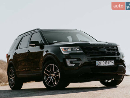 Черный Форд Эксплорер, объемом двигателя 3.5 л и пробегом 175 тыс. км за 23932 $, фото 1 на Automoto.ua