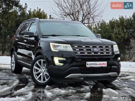 Черный Форд Эксплорер, объемом двигателя 3.5 л и пробегом 185 тыс. км за 17999 $, фото 1 на Automoto.ua