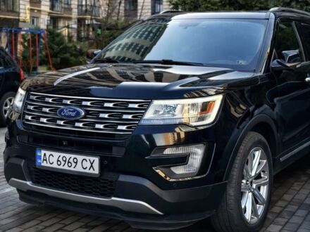 Черный Форд Эксплорер, объемом двигателя 3.5 л и пробегом 201 тыс. км за 23900 $, фото 1 на Automoto.ua