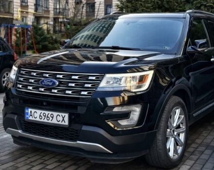 Черный Форд Эксплорер, объемом двигателя 3.5 л и пробегом 201 тыс. км за 23900 $, фото 1 на Automoto.ua