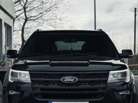 Черный Форд Эксплорер, объемом двигателя 3.5 л и пробегом 220 тыс. км за 18500 $, фото 1 на Automoto.ua