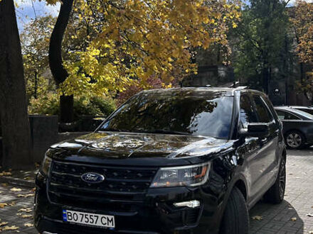Черный Форд Эксплорер, объемом двигателя 3.7 л и пробегом 140 тыс. км за 17500 $, фото 1 на Automoto.ua