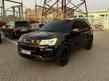 Черный Форд Эксплорер, объемом двигателя 3.5 л и пробегом 104 тыс. км за 22000 $, фото 1 на Automoto.ua